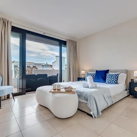 Vacation I Paradise At Puerto Banus Marina, Luxury Shops, Sea View Apartment Marbella